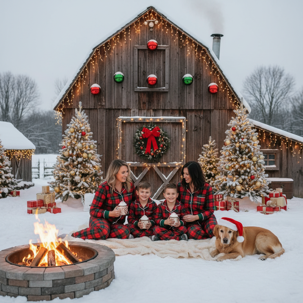 Christmas Pajamas & Farm Movie Night