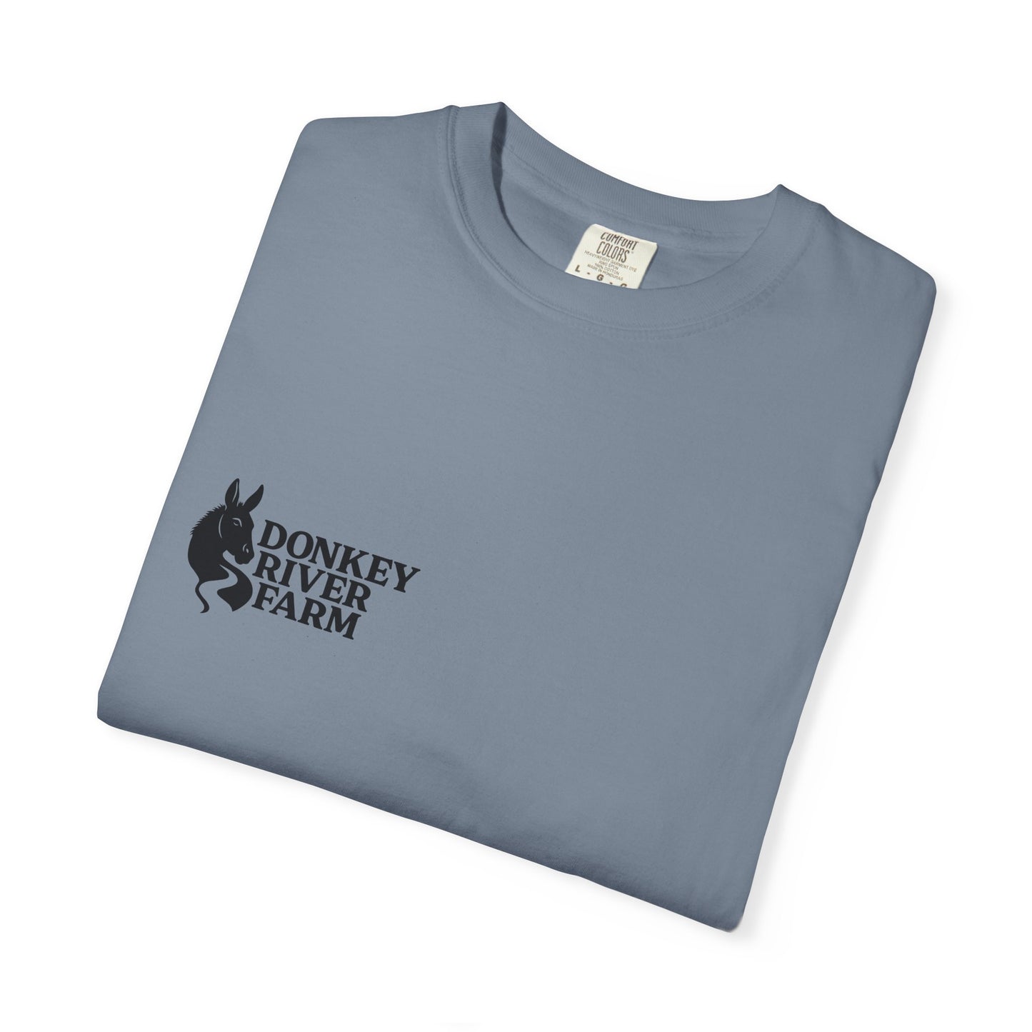 Donkey River Farm T-Shirt — "Ass-istant to the Farm Manager" Vintage Farm Graphic Tee