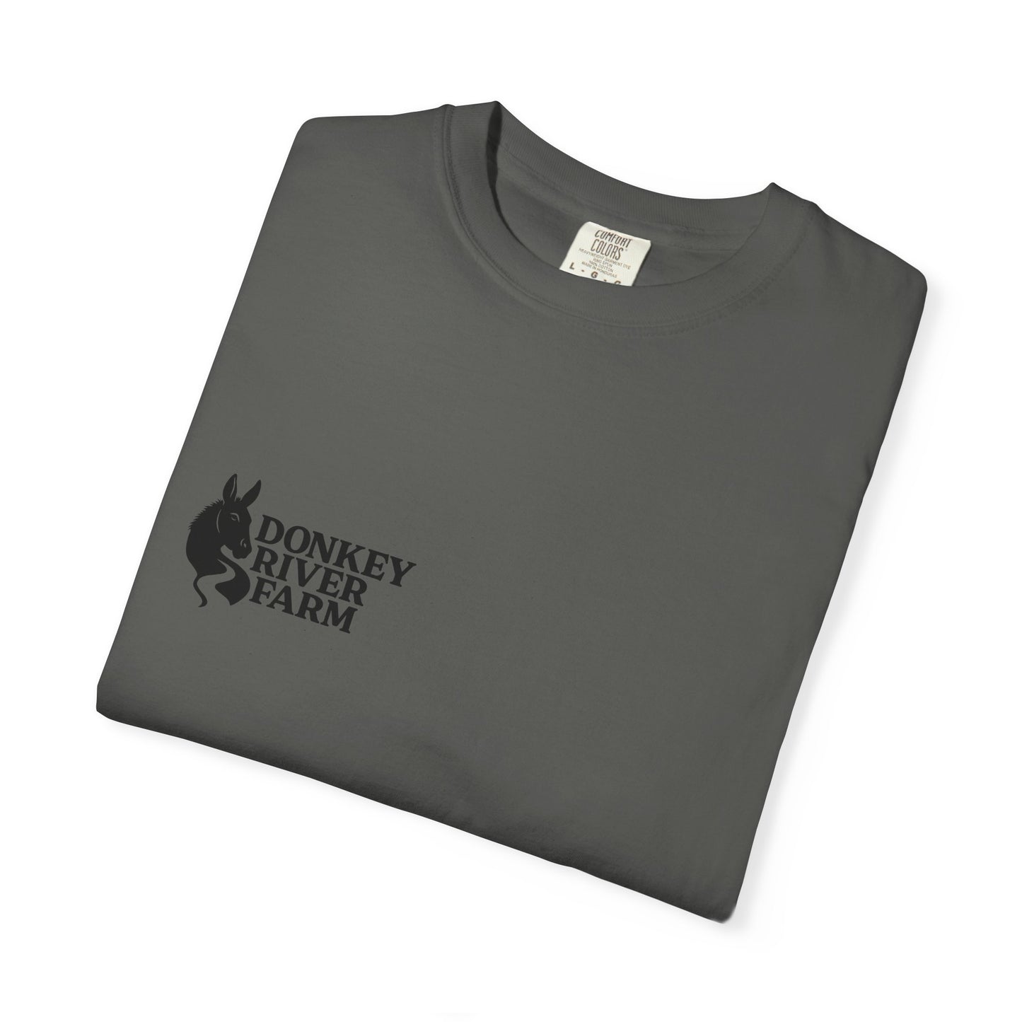 Donkey River Farm T-Shirt — "Ass-istant to the Farm Manager" Vintage Farm Graphic Tee