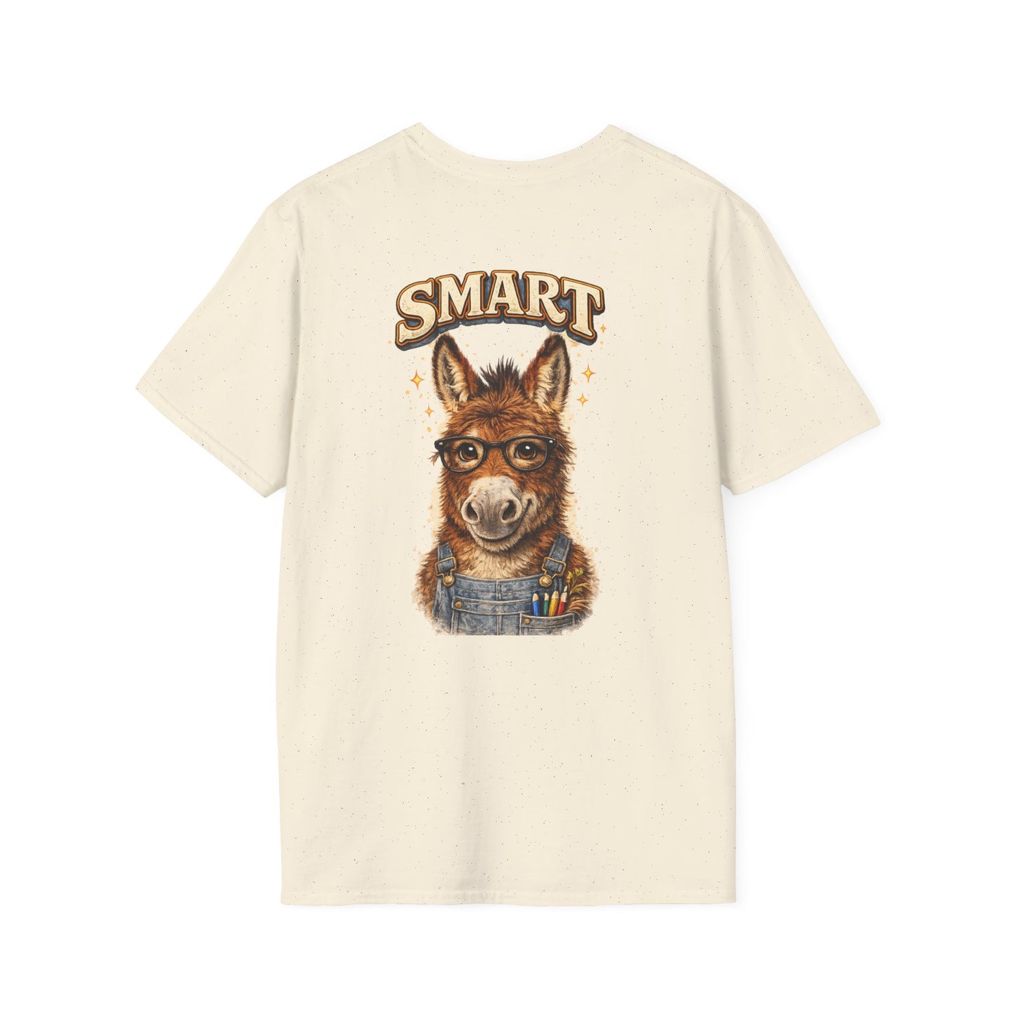 Smart Donkey T-Shirt — Funny Nerdy Animal Graphic Tee