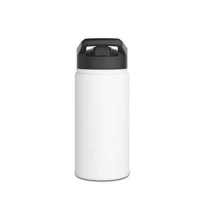 Donkey River Co-op Stainless Steel Water Bottle — Farm Donkey with Carrots Design