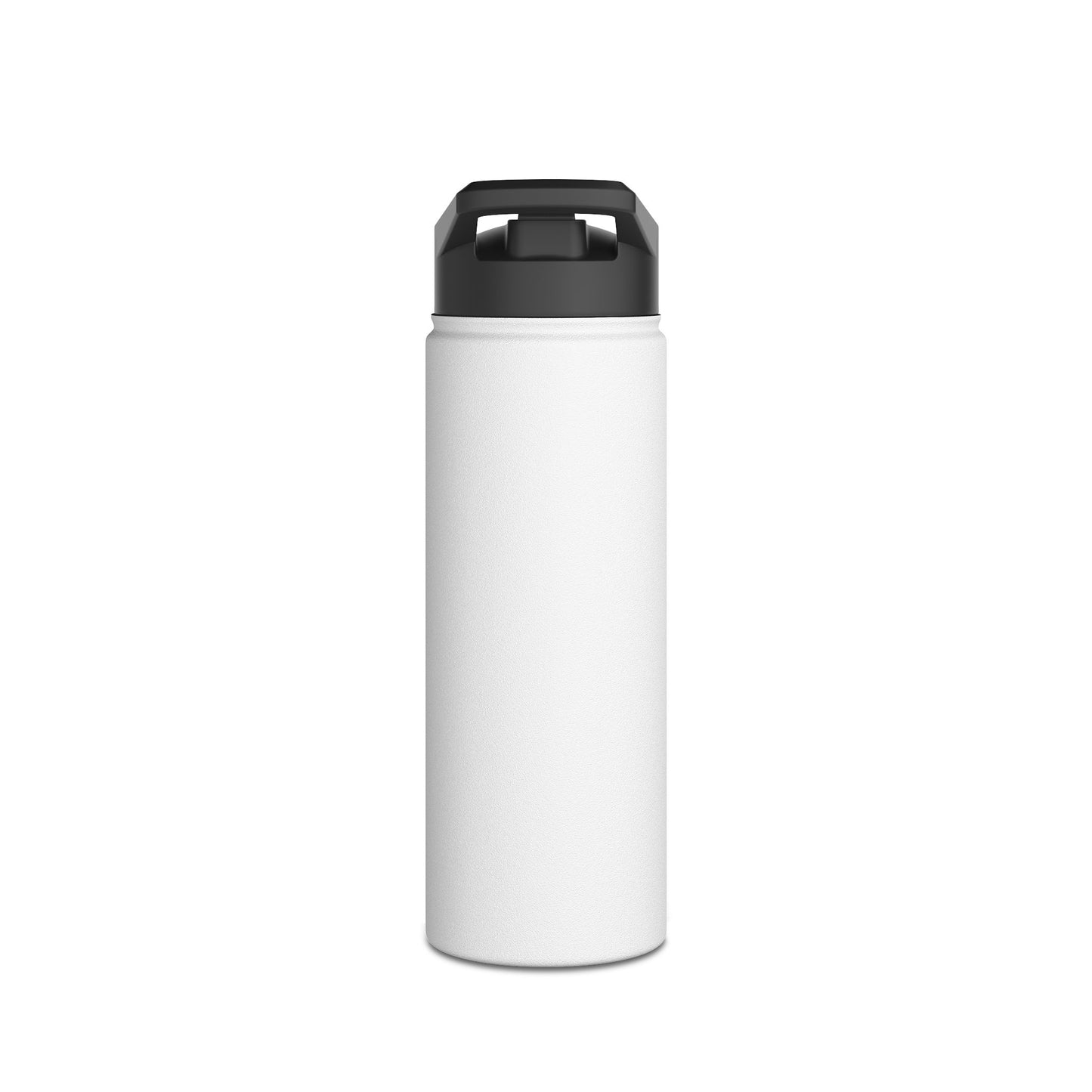 Donkey River Co-op Stainless Steel Water Bottle — Farm Donkey with Carrots Design